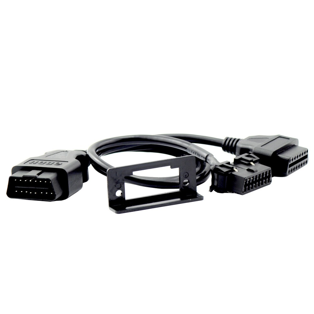 Underdash Mount OBD II Splitter Extension Y Cable J1962 for GPS Tracking Devices