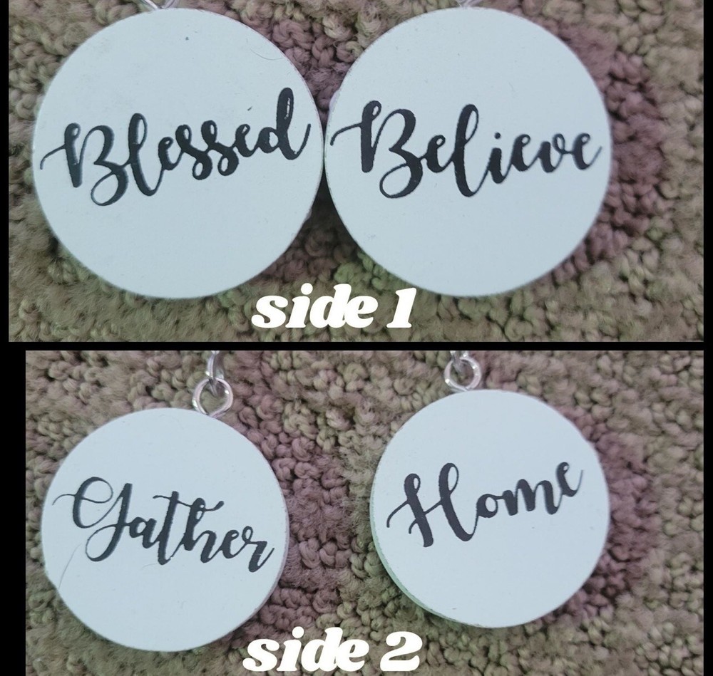 Farmhouse Wooden Fan/Light/Lamp Pulls_Chains