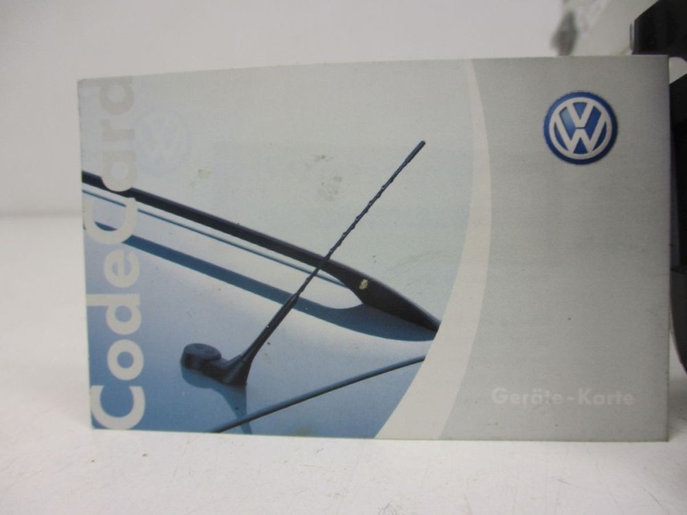 Radio/system code available for VW Golf Plus