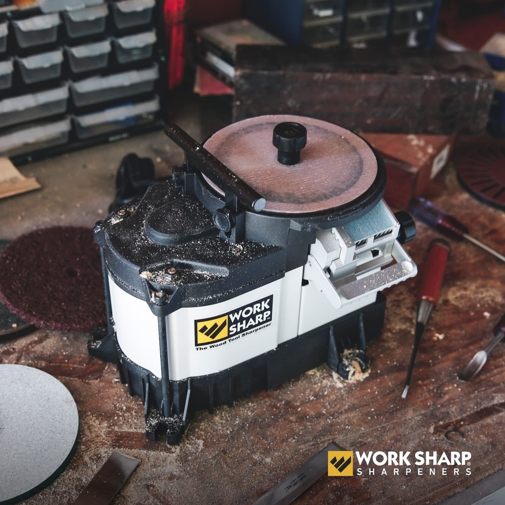 Fine Abrasive Kit for Work Sharp WS3000 Wood Tool Sharpener One Size, Brown