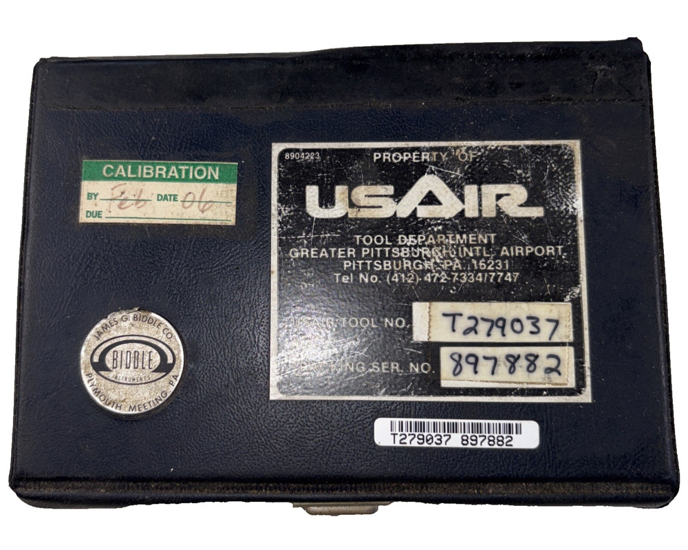 Biddle Digital Tachometer Turns on operating condition unknown