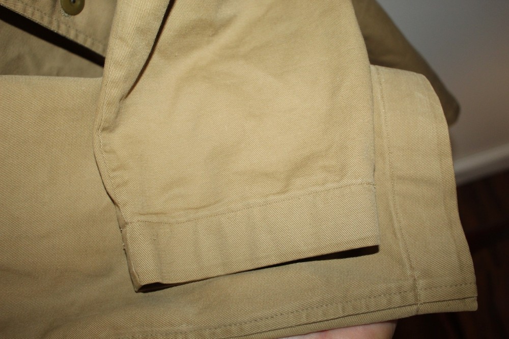 Original British Army Pattern 1950 Khaki Tropical Drill Jacket 1955 d. Size 19