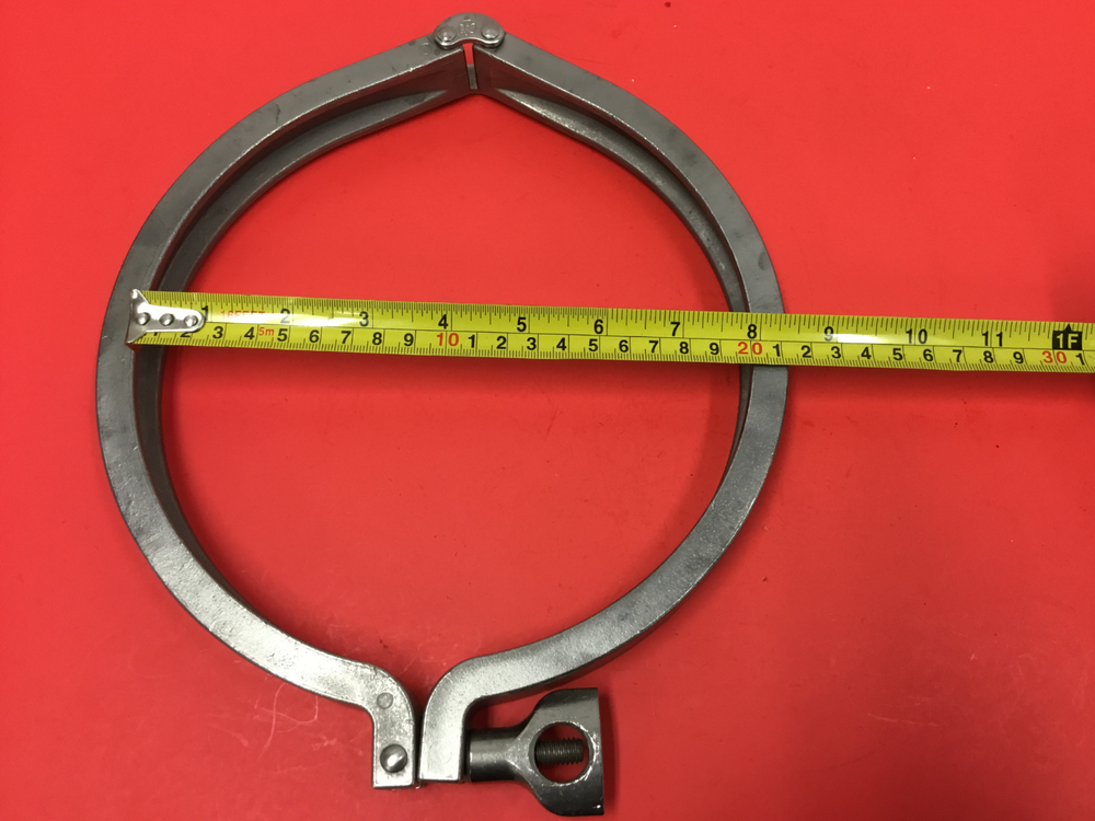 Tri-Clover - Sanitary Fitting, 8" Tri-Clamp
