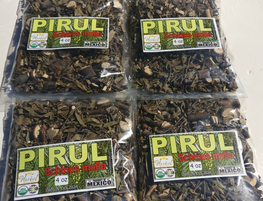 4oz Pirul Hierba Schinus molle false pepper tree California Peruvian pepper tree