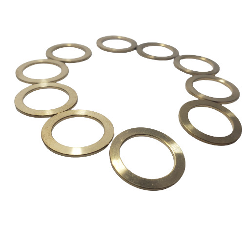 10pack, 5/8" to 7/8" thin Brass Arbor Reducer