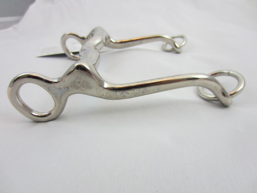 Partade MetLab pony size curb bit chrome grazing bit Level 2 NWT