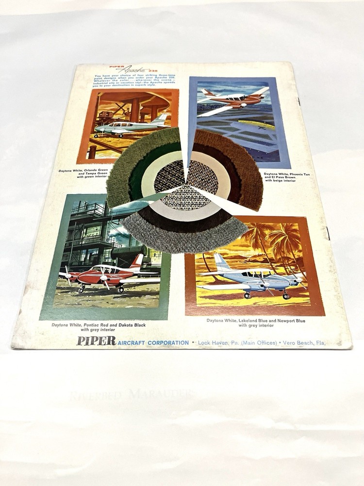 Vintage Piper Apache 235 Brochure