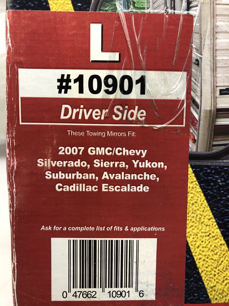 CIPA Mirror 10901 Custom Towing Mirror GMC/Chevy Left Side Driver Side 2007
