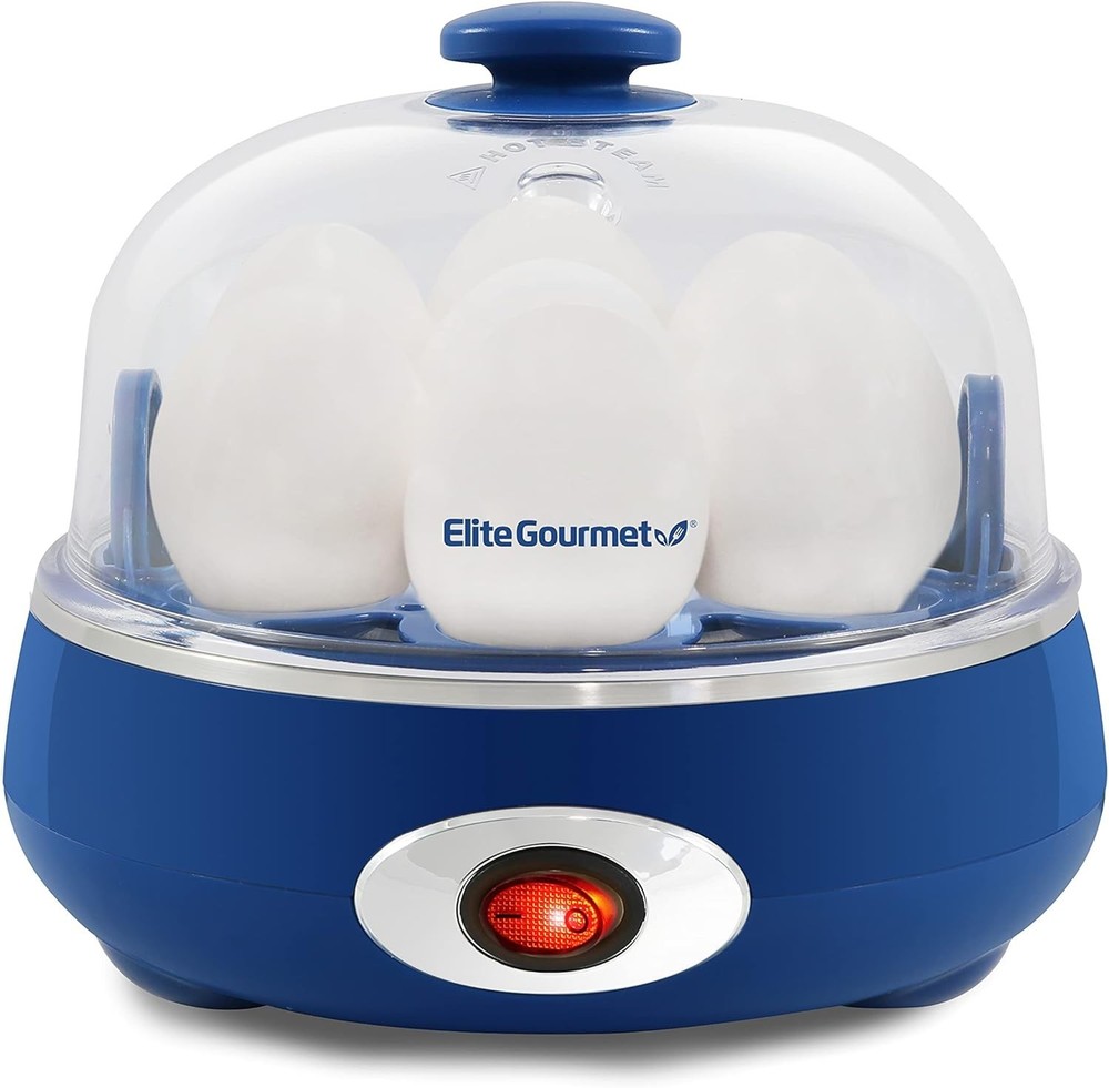 EGC115B Easy Egg Cooker Electric 7-Egg Capacity Soft Medium Hard-Boiled Egg