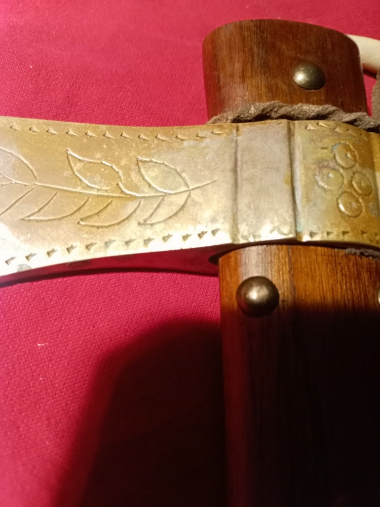 Brass Presentation Pipe Tomahawk