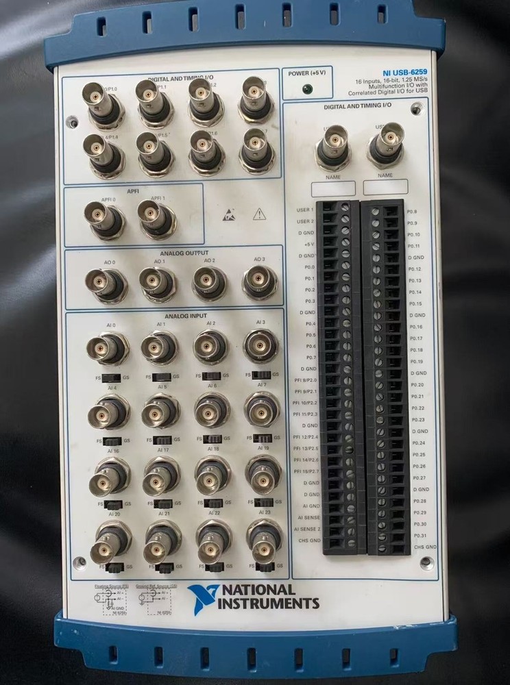 National Instruments NI USB-6259-BNC Data Acquisition Device, Multifunction DAQ