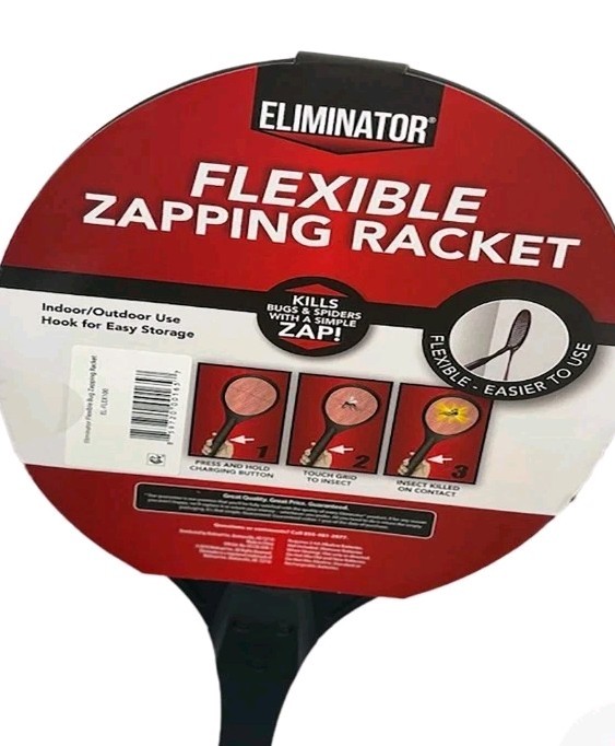 Eliminator Flexible Bug Zapping Racket