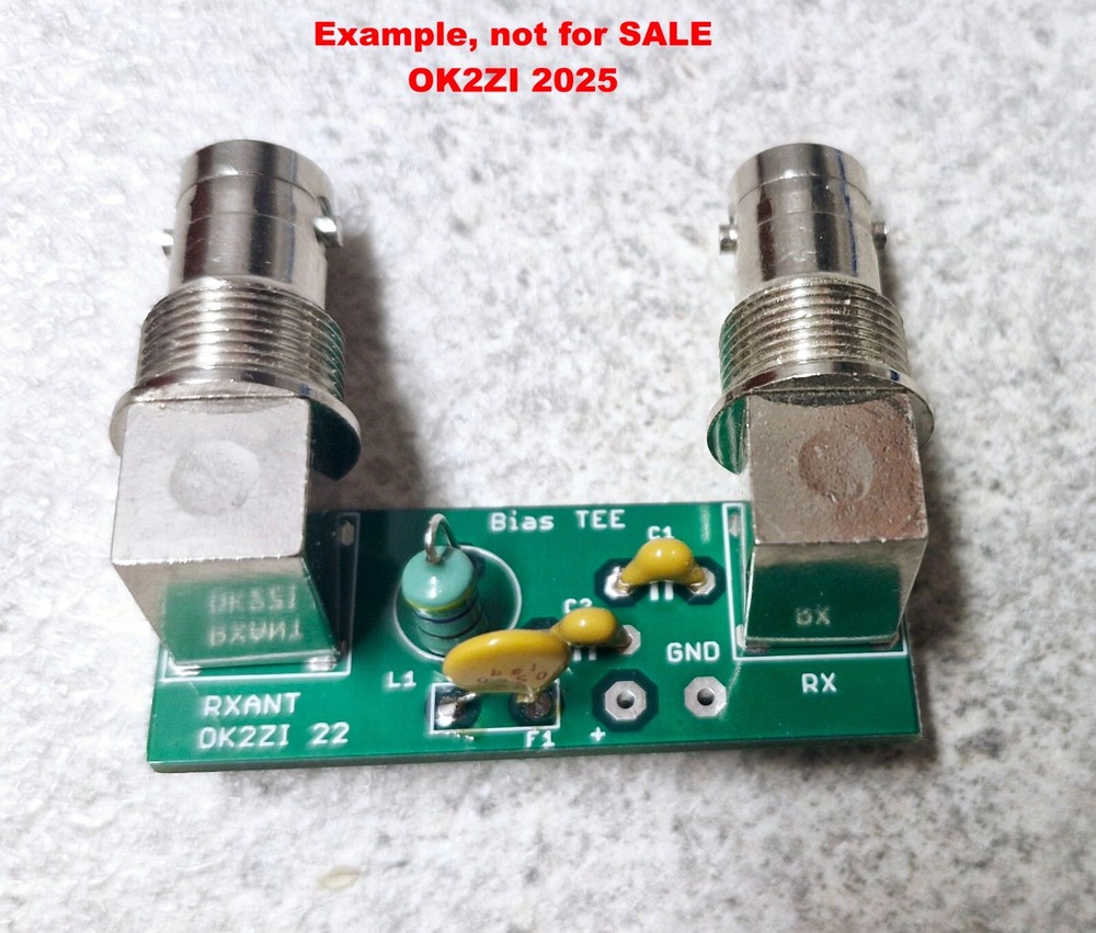 PCB for bias-TEE