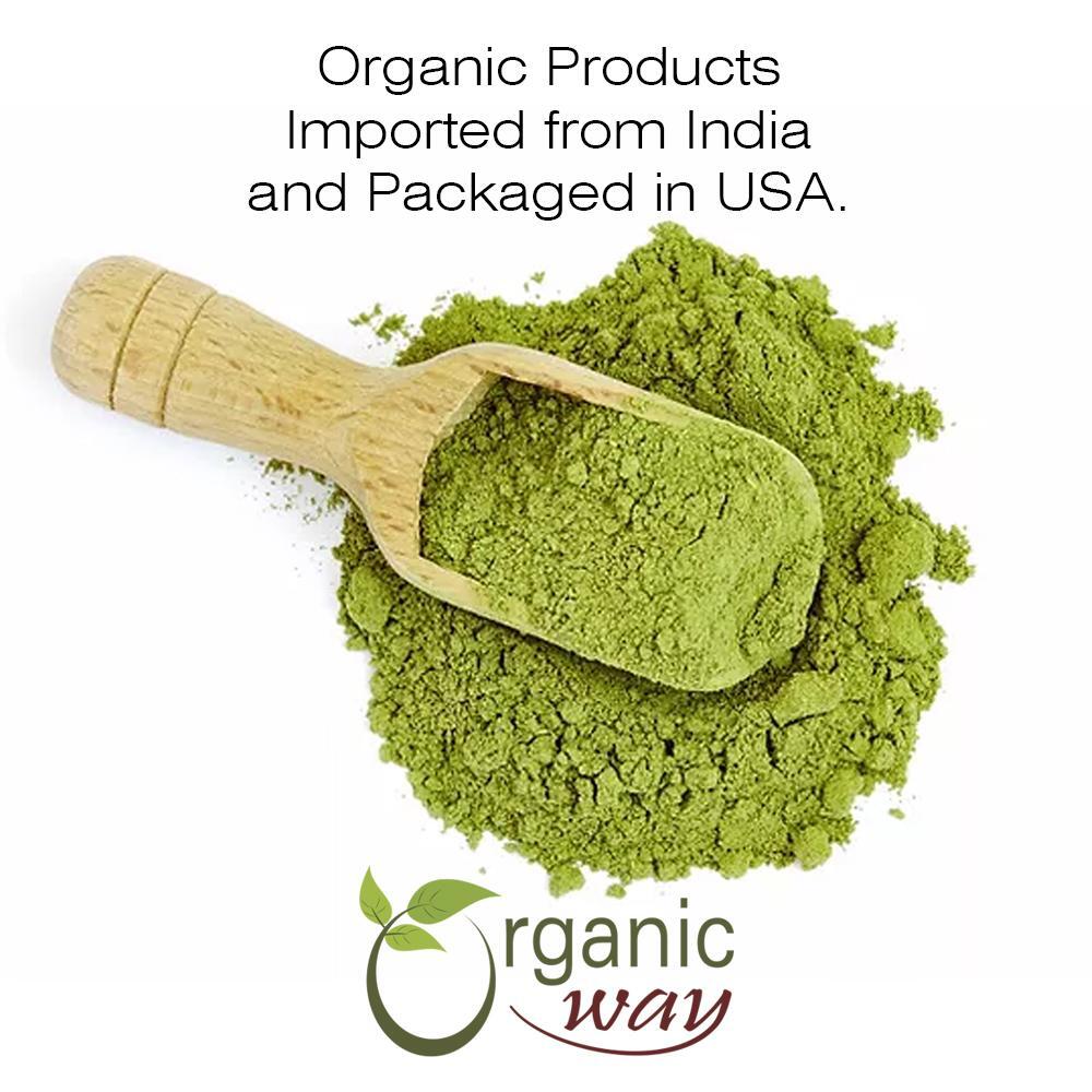 Organic Way Moringa/Drumstick Leaf Cut & Sifted - Kosher & USDA Certified