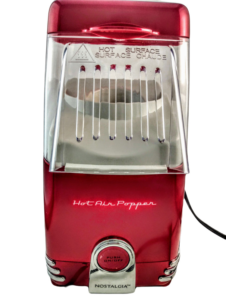 HOT AIR ELECTRIC POP CORN MACHINE NOSTALGIA
