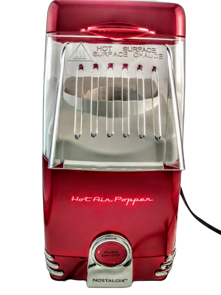 HOT AIR ELECTRIC POP CORN MACHINE NOSTALGIA