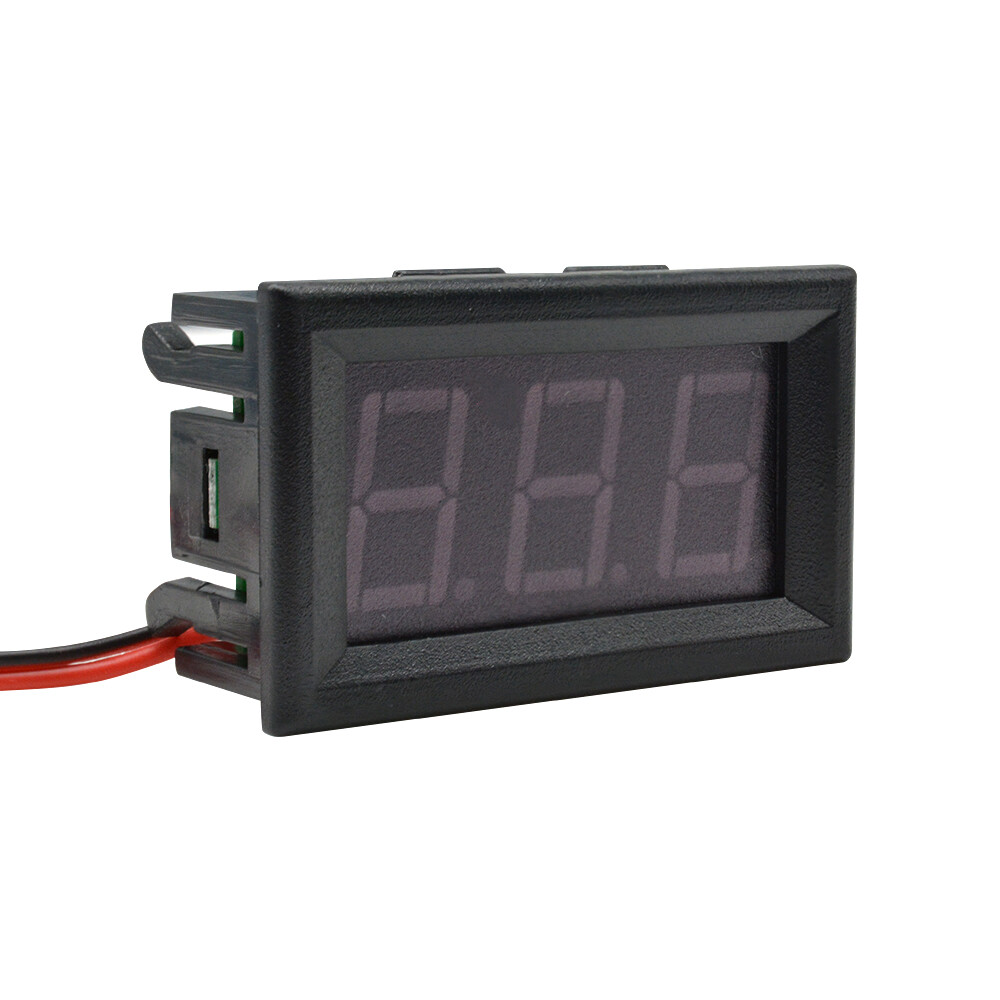 0.56"LED Red 2-Wire Voltmeter Digital Voltage AC70-500V Panel Volt Ammeter Meter