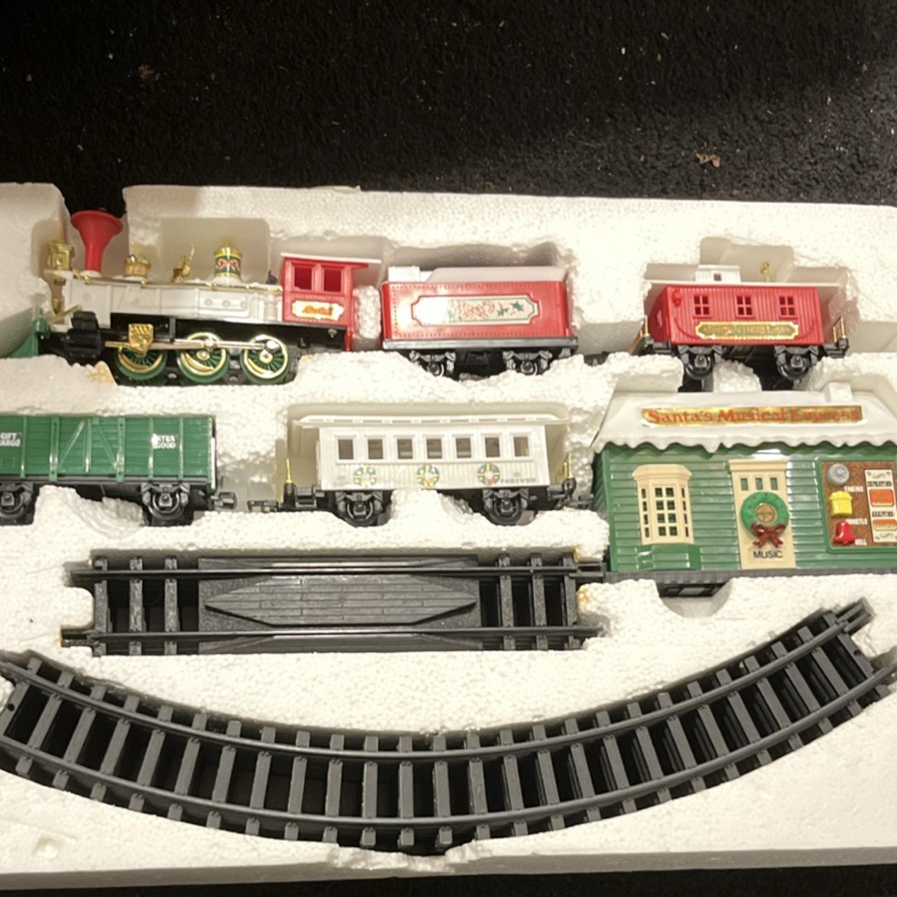 LTD Commodities Santa Musical Express Christmas Train Starter Set w/ Sounds