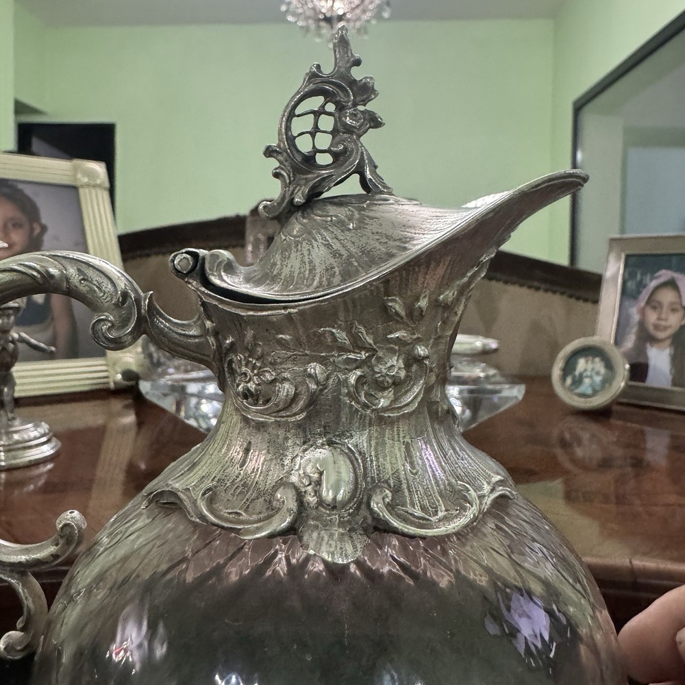 Wmf glass and metal jug