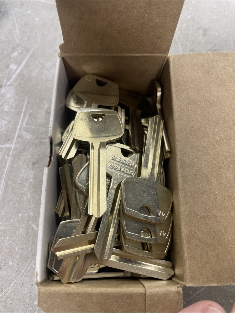 sargent assa abloy 7285B-4A key blanks 50 pack