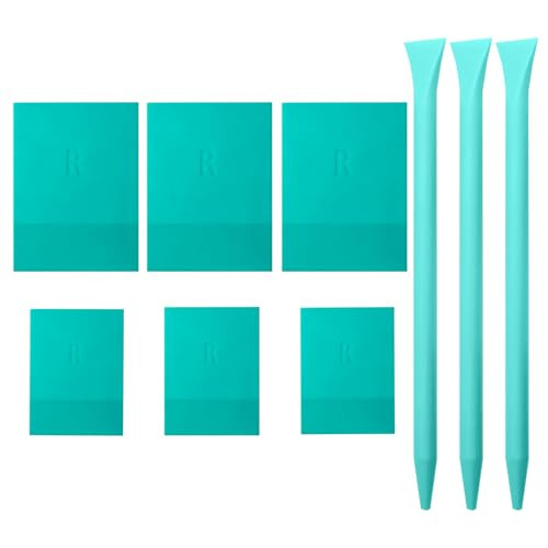 Chalk Paste Mini Squeegee 9 Pack,Optimized for use with Mesh Backed Stencils