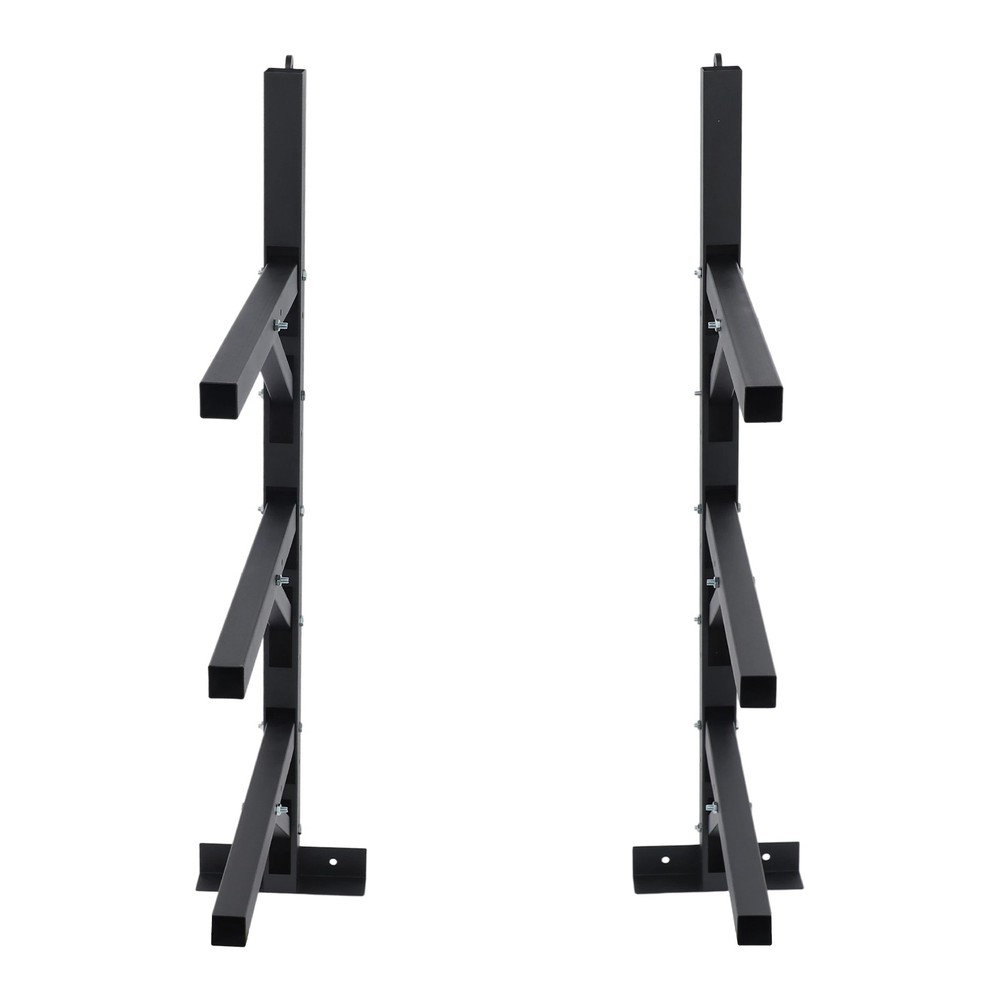 2Pcs Container Shelving Bracket Set 3-Tier Cargo Container Storage Shelf Bracket