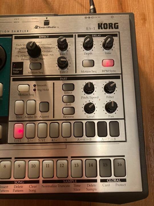 KORG ES-1 Sampler Synth Sequencer From Japan