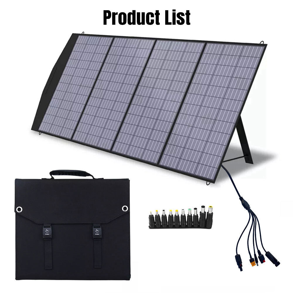 200W Monochrystalline Solar Panel 18V Foldable Solar Panel Kit For RV Laptops