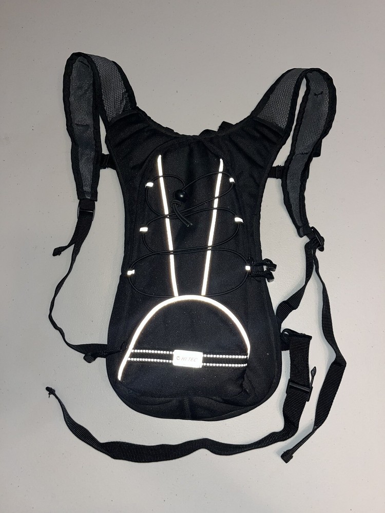Hi Tec Black Hydration Backpack . No Bladder. Great Condition