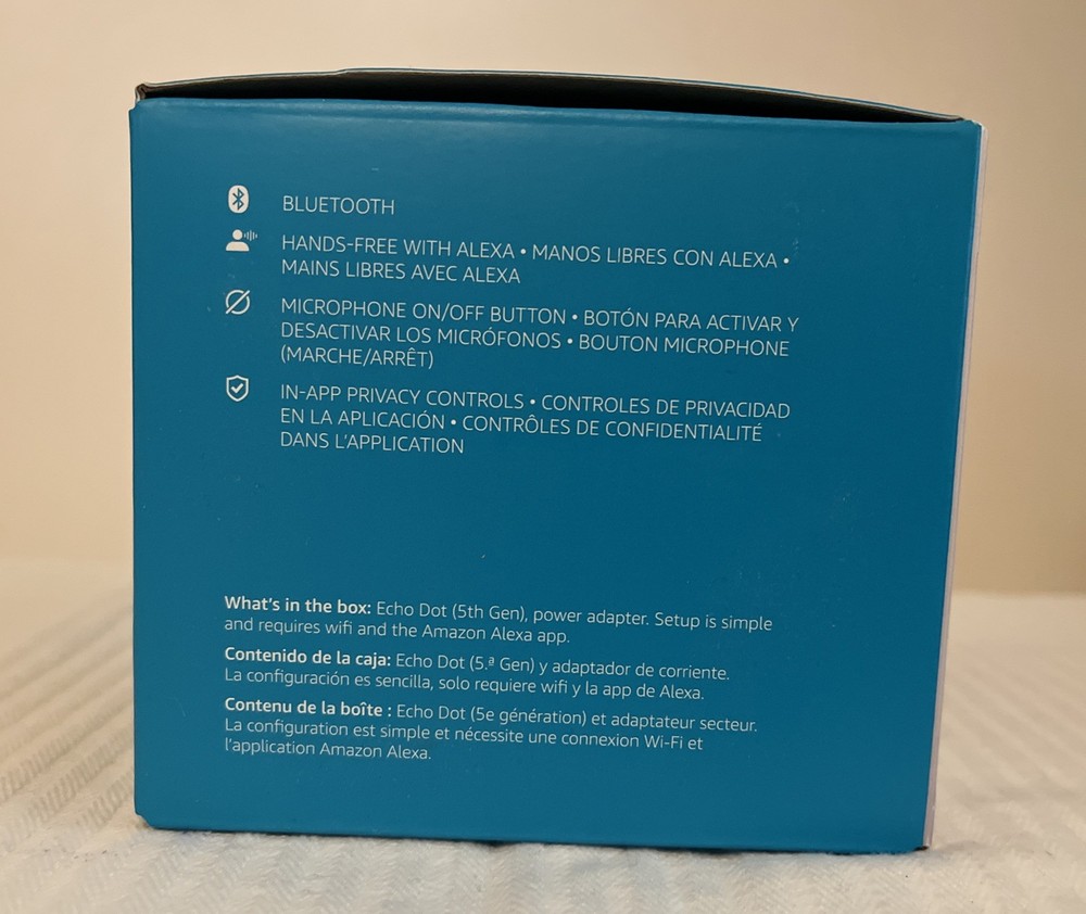 Amazon echo dot 5th generation Alexa Brand New sealed