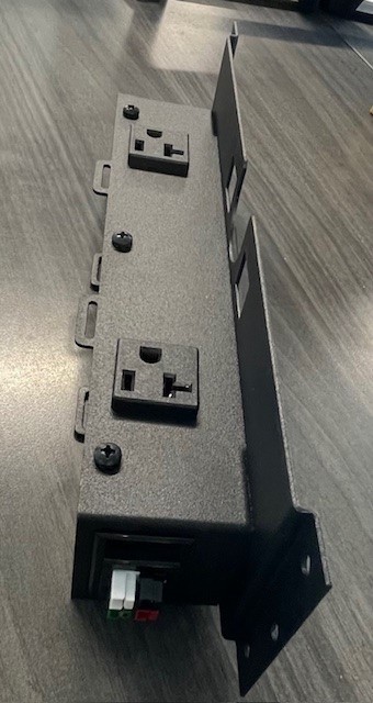 LEGRAND WIREMOLD WSMEDUTBK-2 WORK SURFACE MODULAR POWER KIT