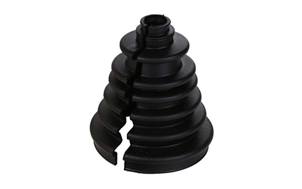CVS18 Universal Split Constant Velocity Joint Gaiter Boot Replacement Kit, Black