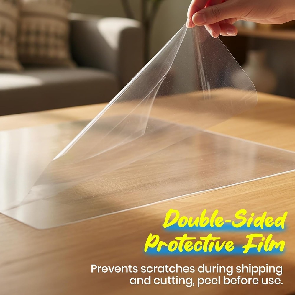 Versatile 8x10” Crafting PET Sheets - Scratch and Damage Free Panels Pack