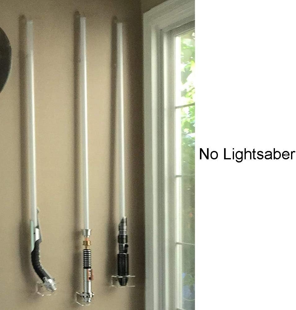 Clear Lightsaber Wall Mount with Hardware