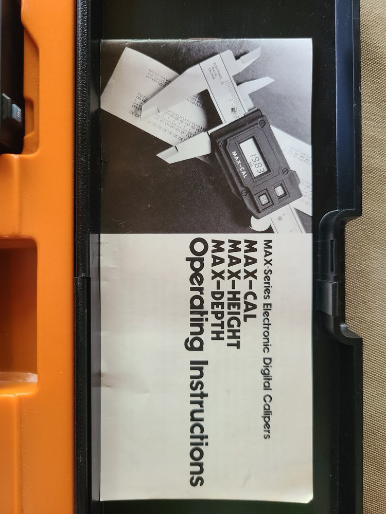 MAX-CAL MAX-Series electronic digital caliper