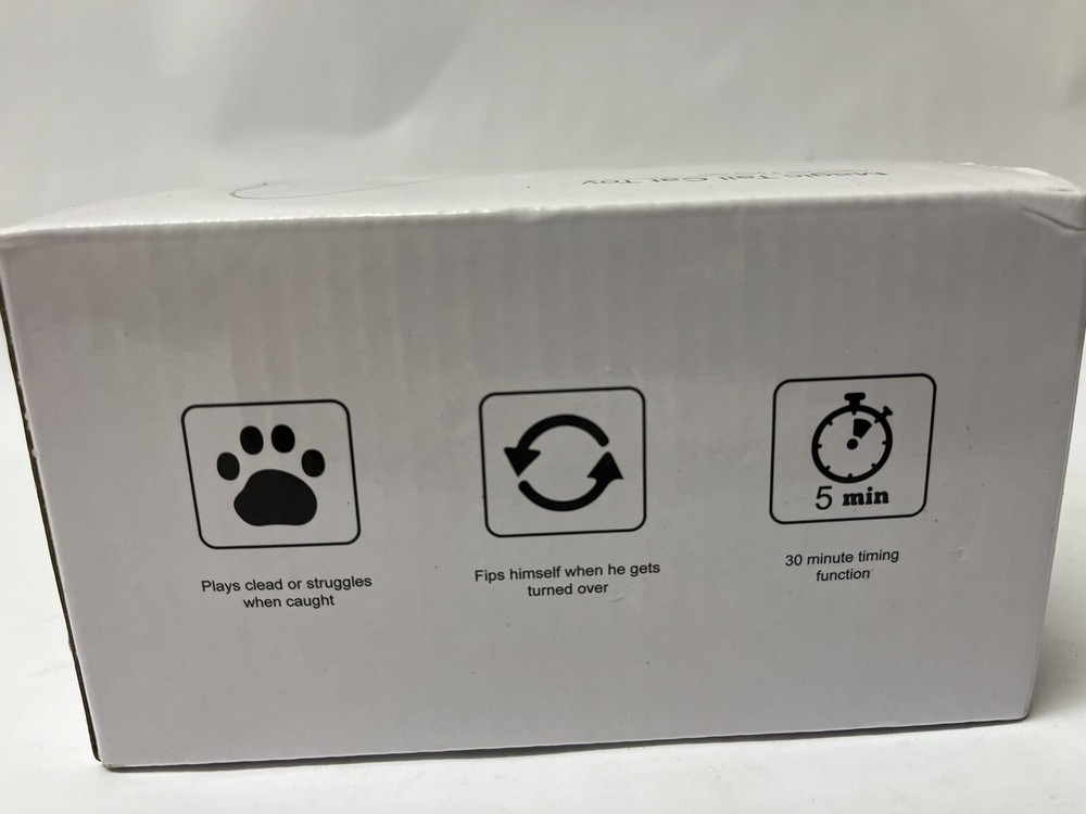 Magic Tail Cat Toy Catch Me If You Can LED Light New Kitty Interactive