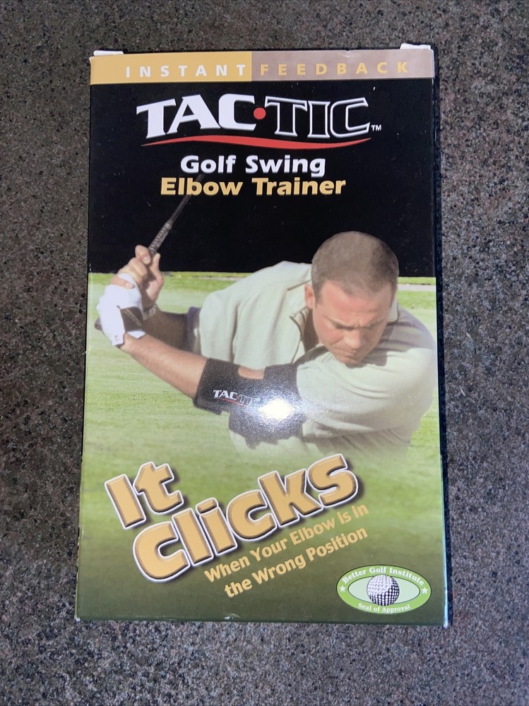 Tac Tic Elbow Golf Swing Tempo Trainer Golf Training Instant Feedback Position
