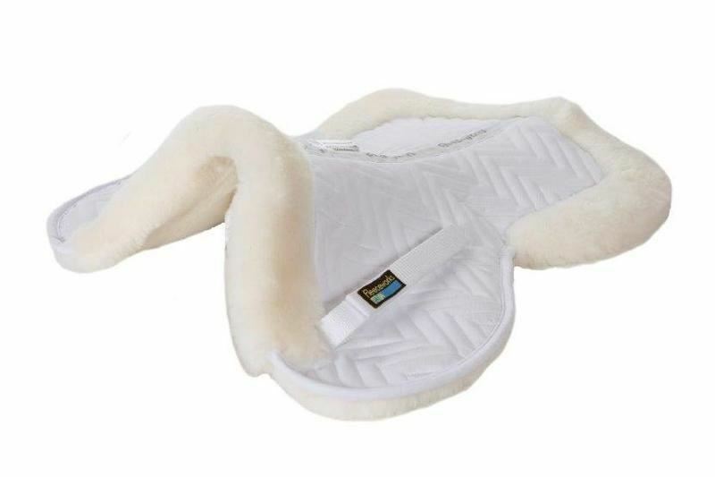 Fleeceworks Therawool Classic Sheeps Wool Halfpad with Rolled Edge