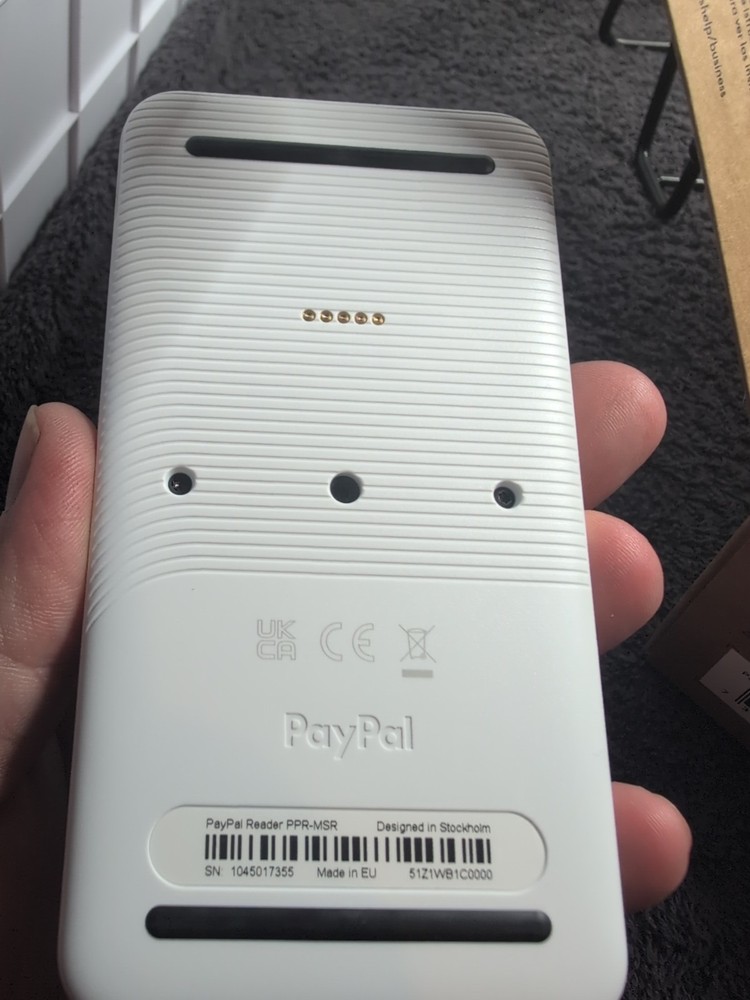 PayPal Zettle/POS system/payment solutions & card reader White New Open Box