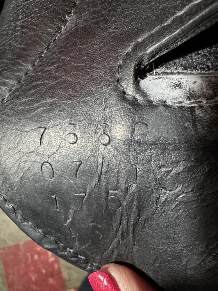 Custom Icon Flight Dressage Saddle - 17.5