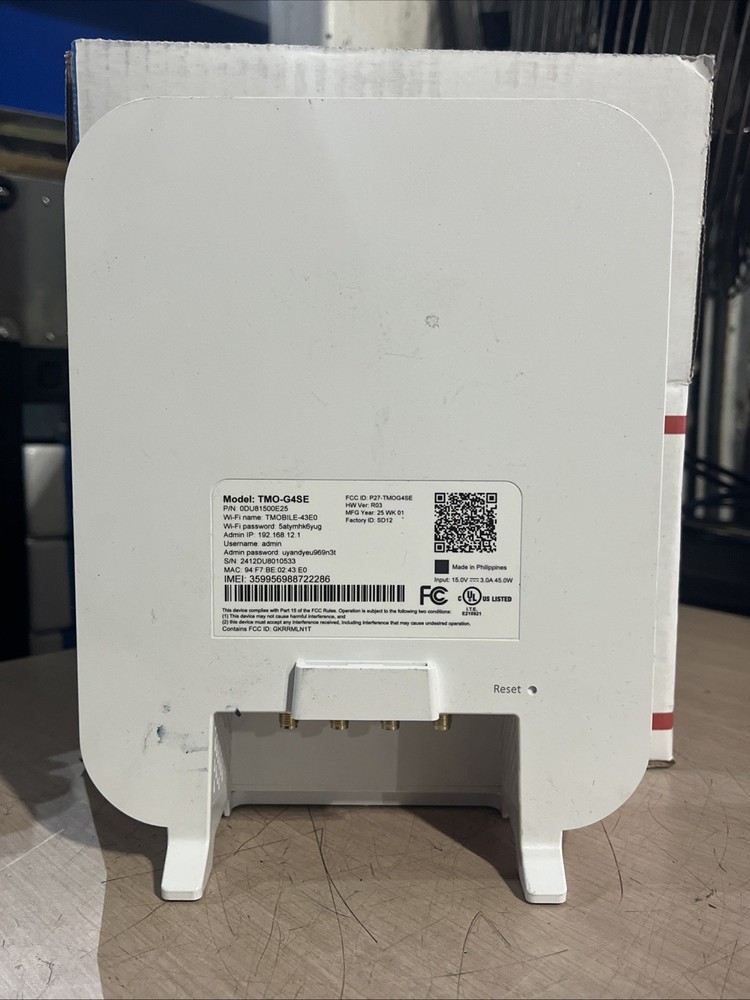 x5 T-MOBILE TMO-G4SE ROUTER WHITE