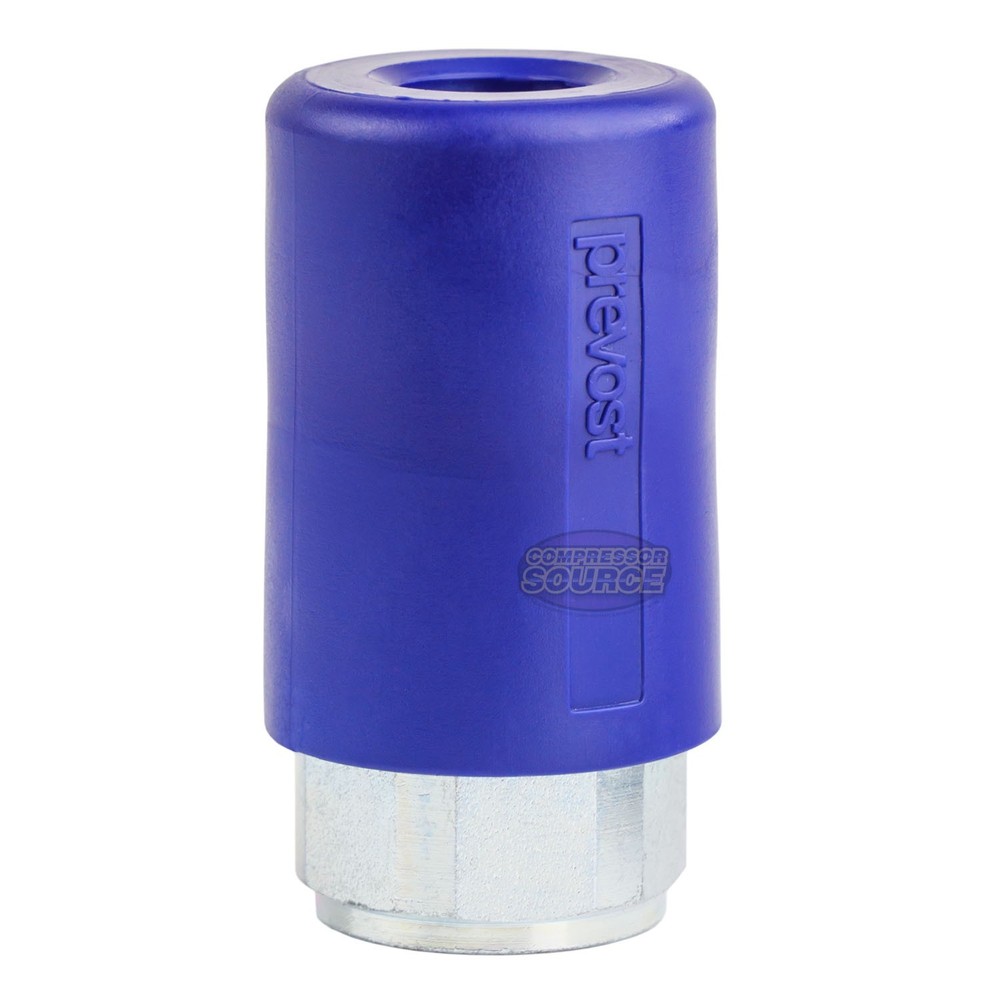 Prevost 1/4" FNPT Air Plug Coupler IRC061201 Blue 4 Pack Accessory