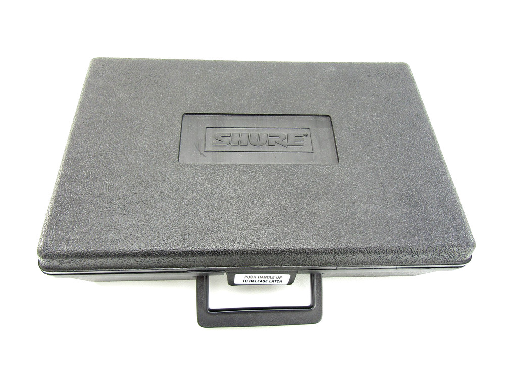 Shure Wireless Microphone and Bodypack Transmitter Travel Hard Case