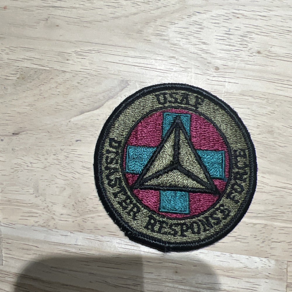 U.S.A.F. DISASTER RESPONSE FORCESQUADRON PATCH