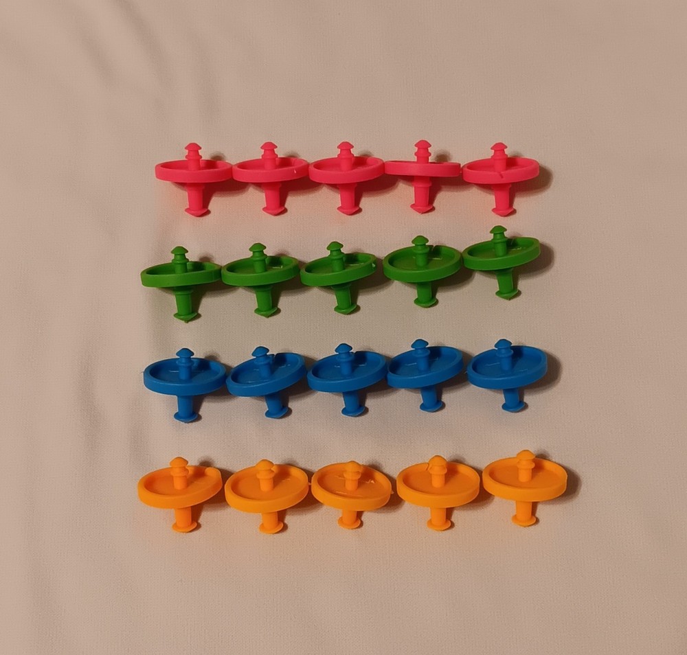 Set of 20 Silicon Bobbin Keepers