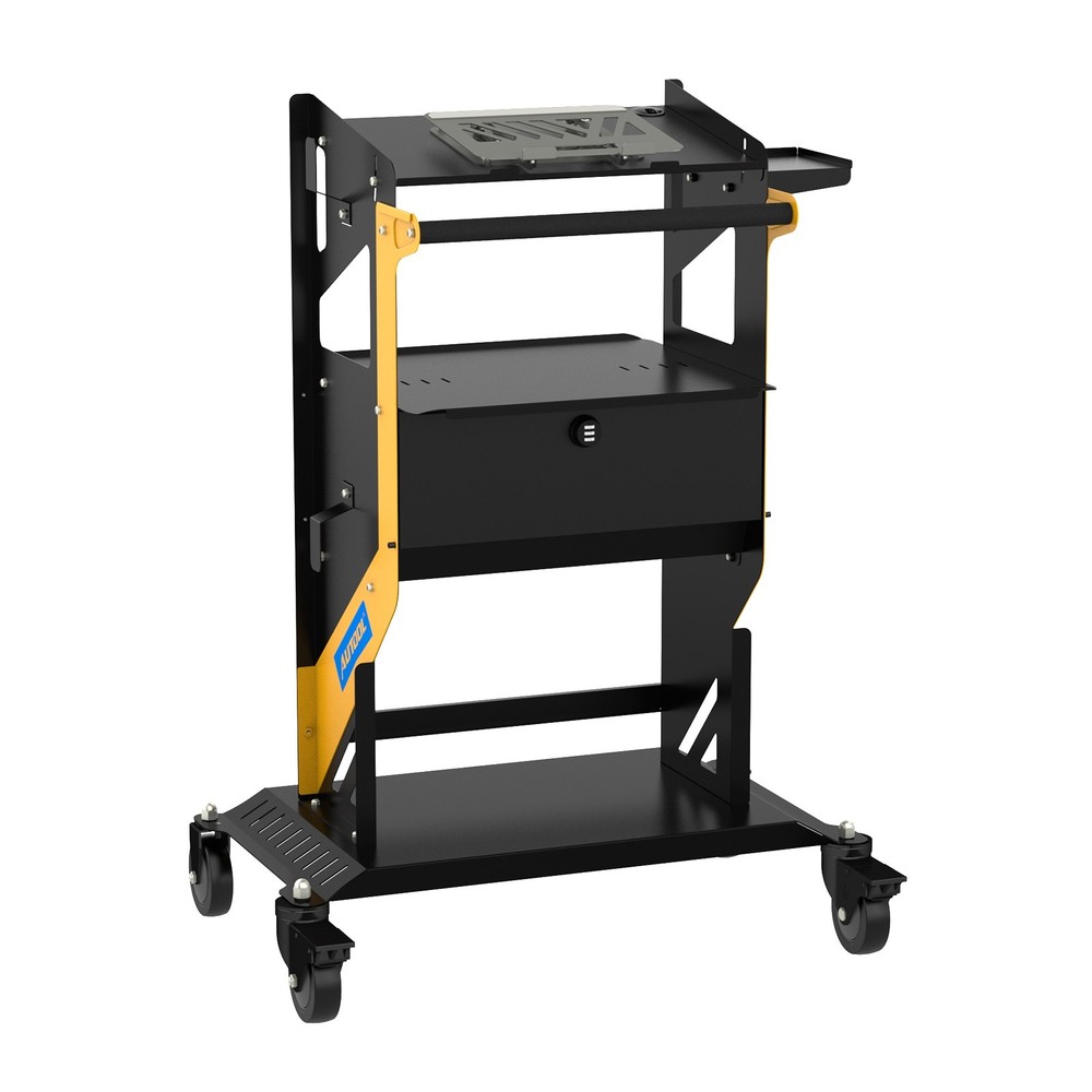 Tool Trolley Cart Roller Cabinet Heavy Duty Garage Workshop Cart with Code Lock