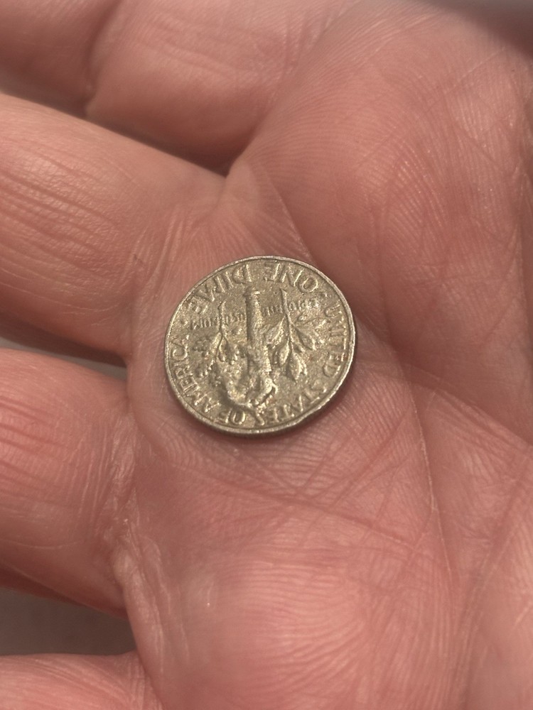 2013 Roosevelt dime error coin
