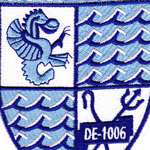 USS Dealey DE-1006 Destroyer Escort Patch