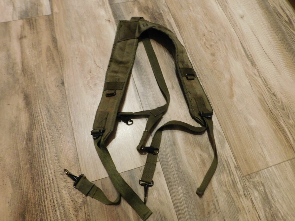 US MILITARY GREEN FIELD BELT SUSPENDER