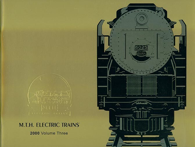2000 M.T.H. Electric Trains Catalog Volume Three